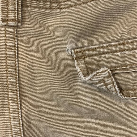 Vintage Iron Co. Khaki Cargo Utility Shorts - Picture 6 of 9
